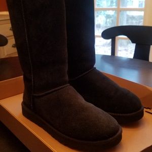 Black UGG tall boots - Size 10